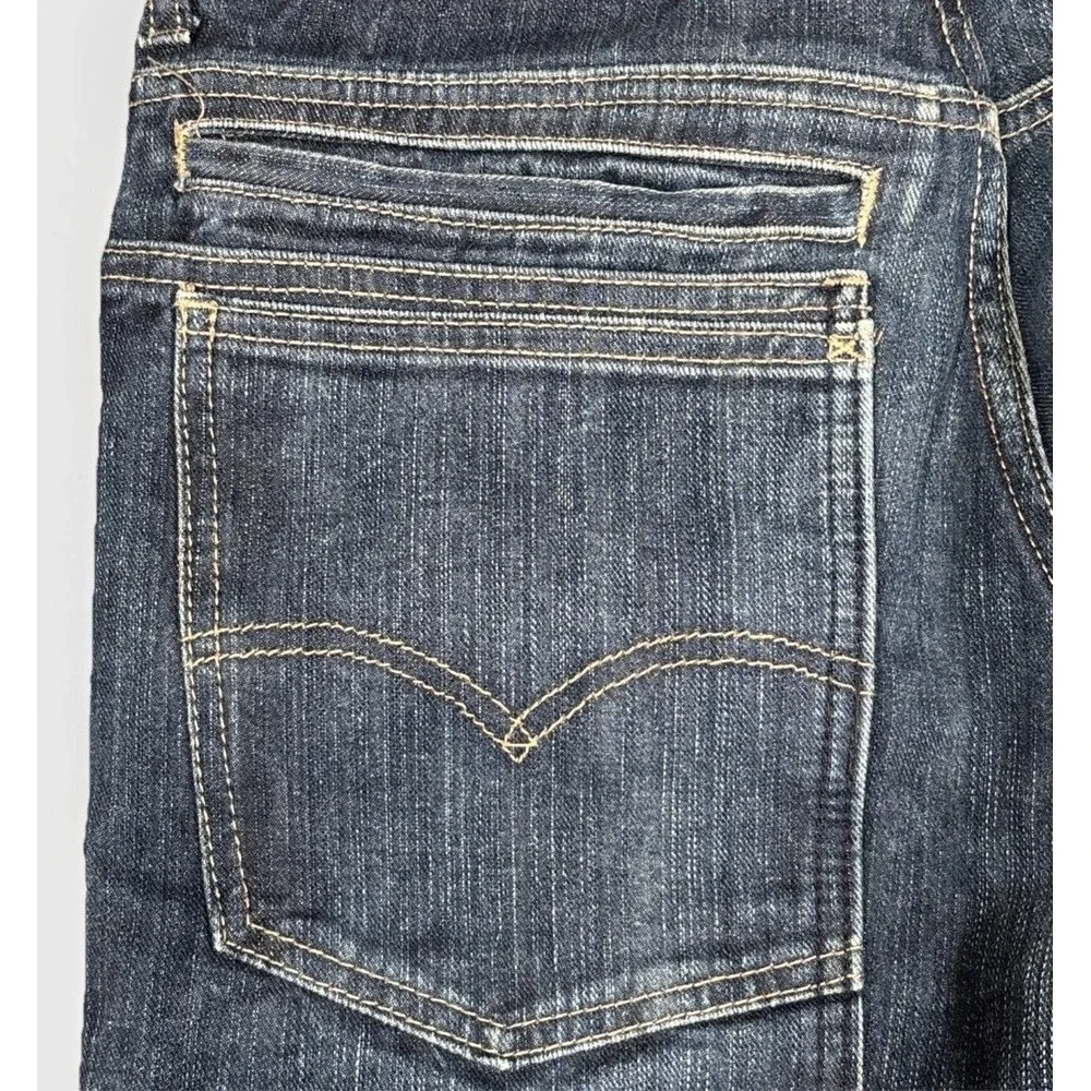 Levi's 511 Skinny Jeans Mens 33x30‎ Blue Dark Wash Denim Cotton Pants